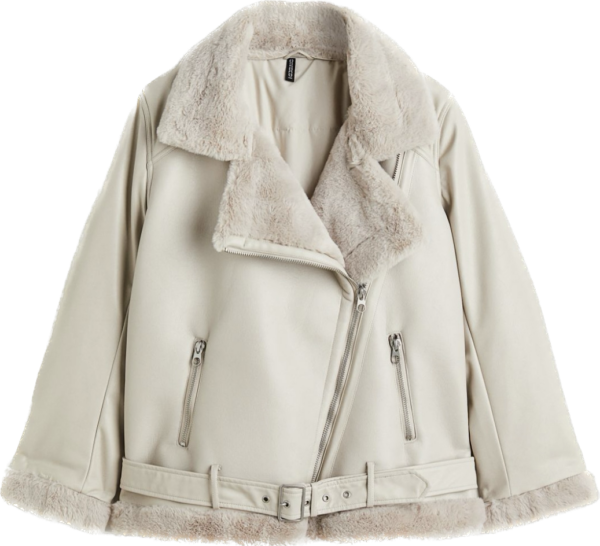 Lederimitatjacke
