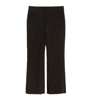 Hose Wide Leg schwarz