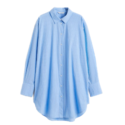 Longbluse gestreift