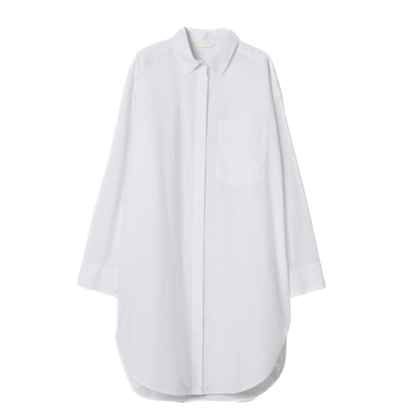Longbluse weiß