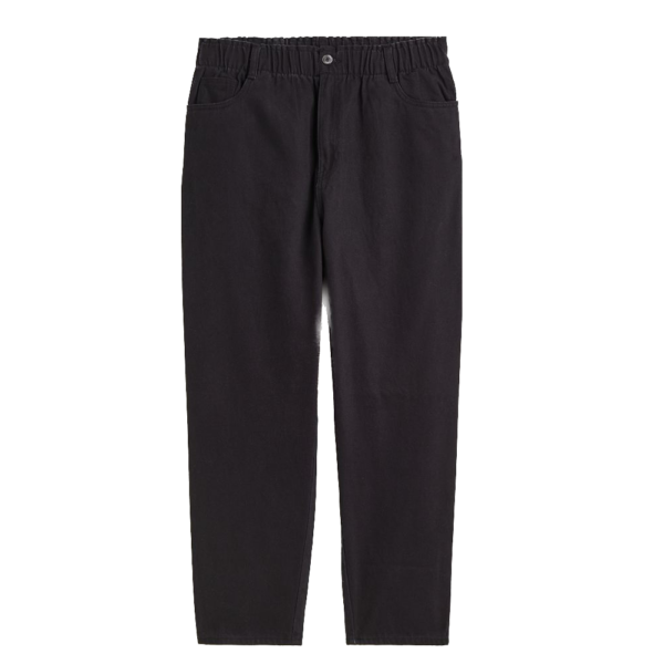 Paperbag Jeans schwarz