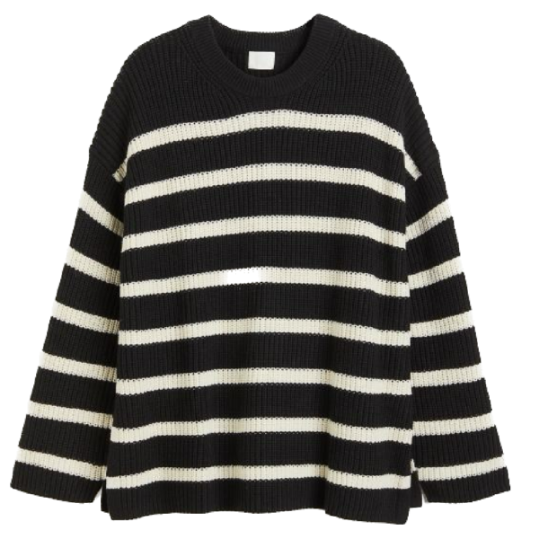 gestreifter Pulli