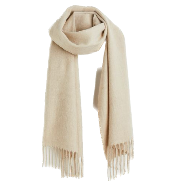 Schal Beige