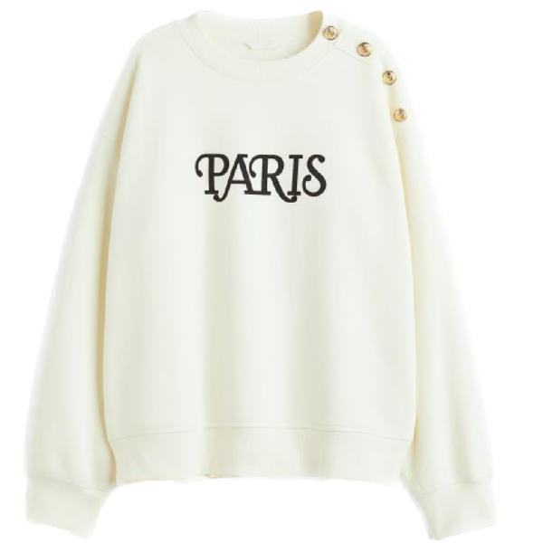 Paris Sweatshirt Beige