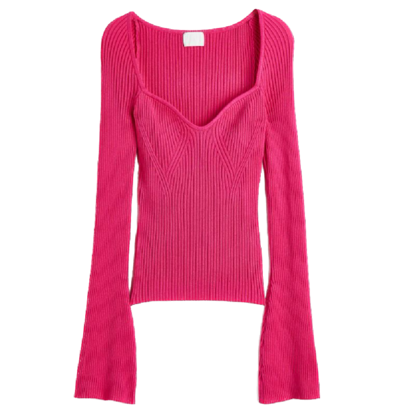 Pinkes Oberteil