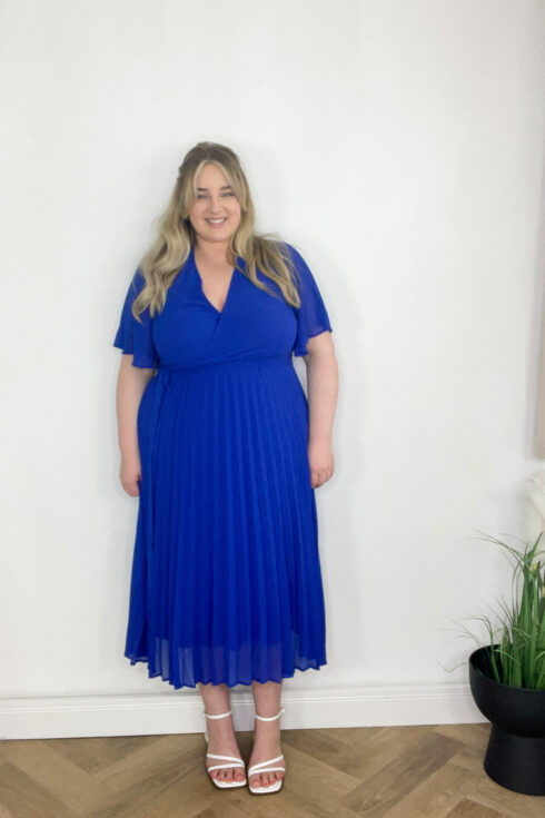 Kleid Blau