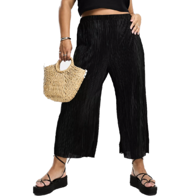 Hose Culotte Schwarz